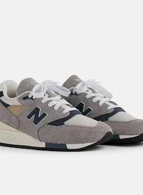 New Balance 美产男女M998系列缓震透气低帮跑步鞋U998TA