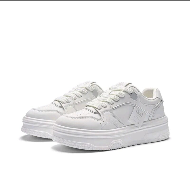 【正品】女厚底 防滑耐磨运动休闲板鞋K0F25CC20J-012