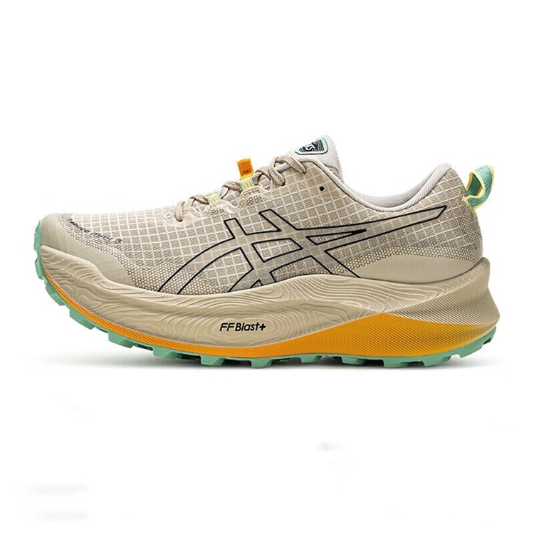 Asics亚瑟士男跑步鞋Trabuco Max3缓震透气越野运动跑鞋1011B800