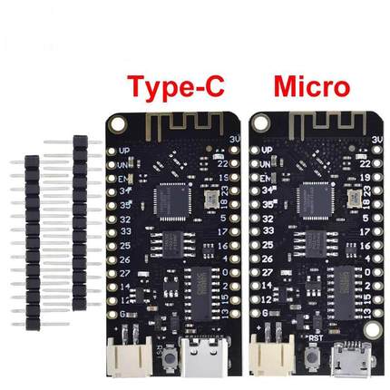 MicroPython ESP32开发板模块 V1.0.0 Rev1 wifi 蓝牙4MB FLASH