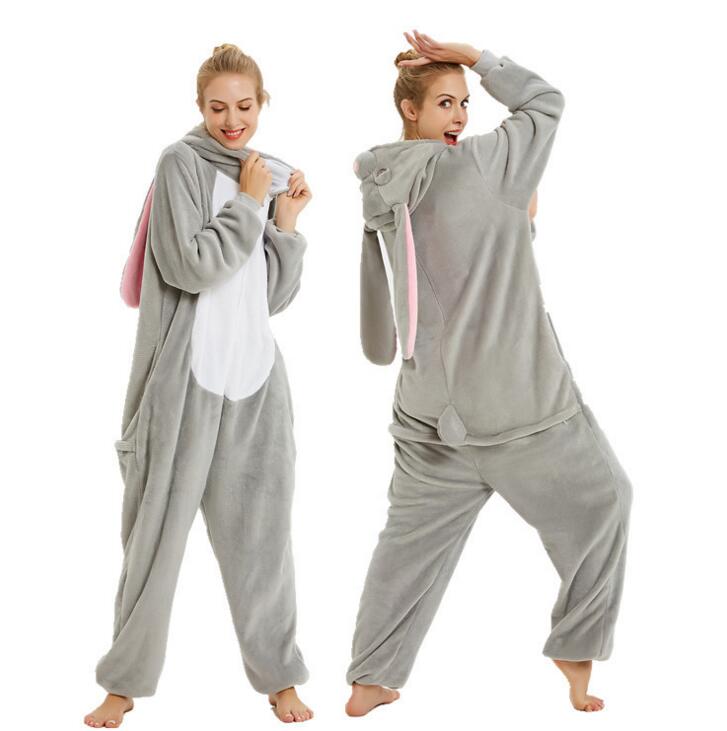 加厚卡通珊瑚绒演出连体睡衣