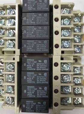 {议价}欧姆龙继电器模组G6B-1174P DC24V配座子