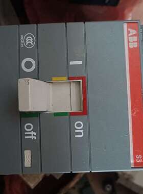 {议价}ABB S3H250型断路器 250A 带底托 成色漂亮