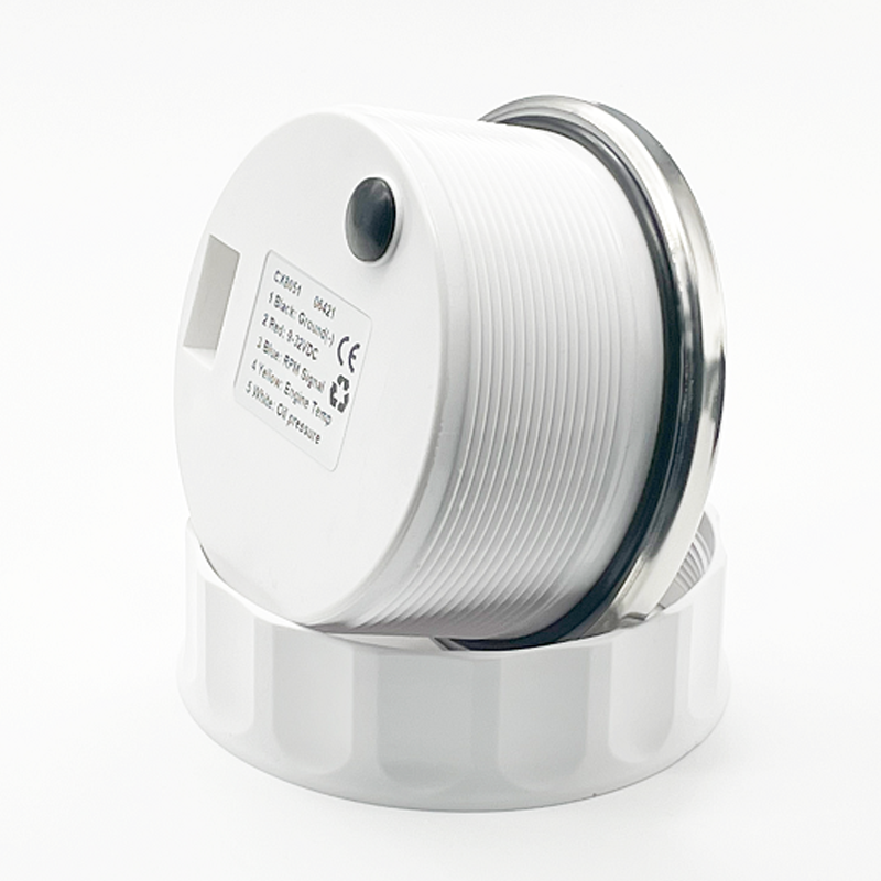 85MM 오토바이 타코미터 0-12000 RPM 12V|24V 범용 방수 및 방진 조절 가능한 속도 비율 타코미터