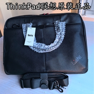 聯(lián)想Thinkpad筆記本包15.6寸16寸皮質(zhì)手提包斜挎單肩電腦包TP300L商務(wù)通勤大容量公文包