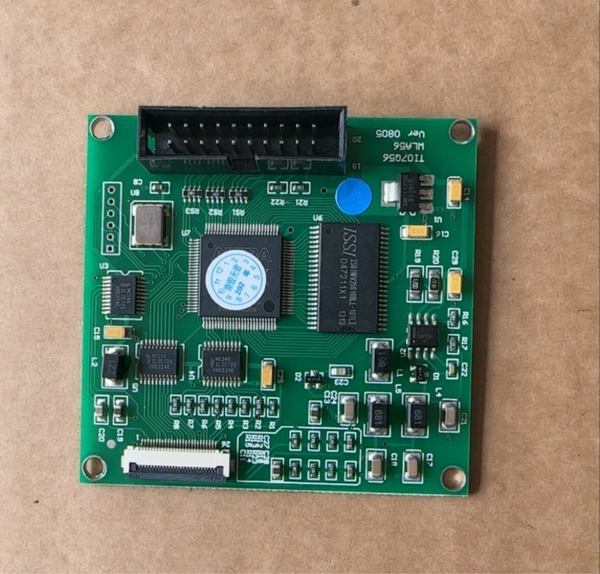 上海松江3208显卡 显示驱动板消防主机联动型液晶屏幕主板 全新