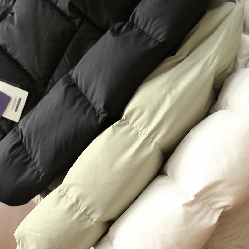 淘么淘 柜上2.3千+ 三星安心羽绒三防立裁可拆卸连帽收腰羽绒服女