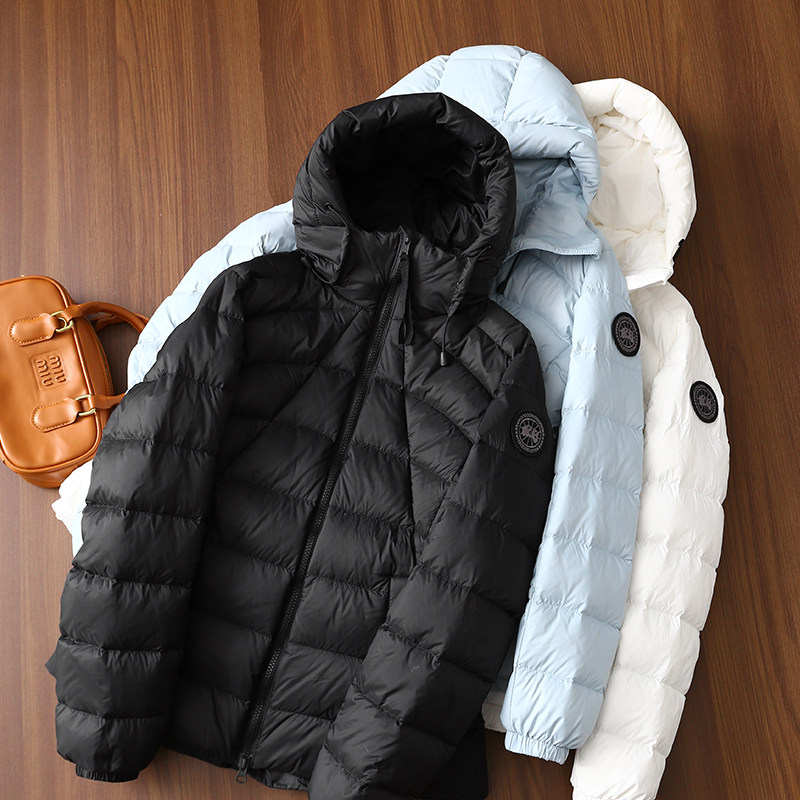 淘么淘 柜上8K+！90白鹅绒连帽抽绳收腰显瘦羽绒服外套女25冬新款,女装/女士精品,羽绒服,淘宝优惠券,粉丝福利购,淘宝优惠卷