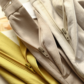 女夏薄 轻量感抗皱藏肉高腰宽松阔腿九分休闲裤 折 显瘦气球裤