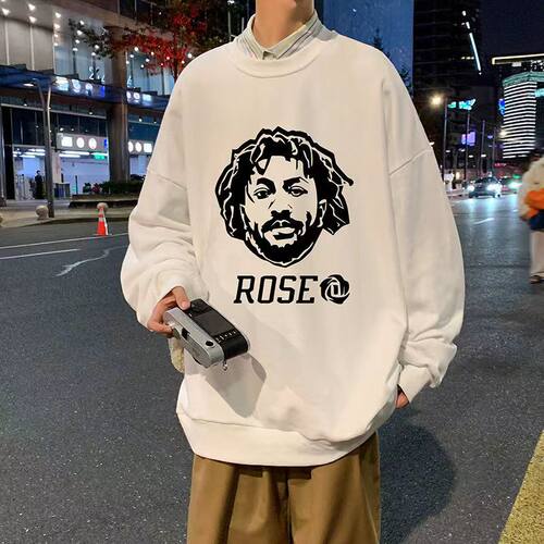 100%优惠促销复古圆领卫衣