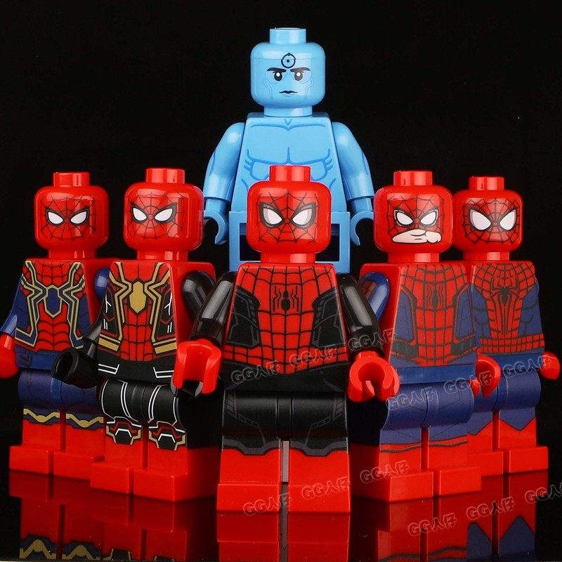 适用乐高超大巨型蜘蛛侠漫威复仇者联盟积木人仔毒液玩具公仔摆件,玩具/童车/益智/积木/模型,积木人,淘宝优惠券,粉丝福利购,淘宝优惠卷