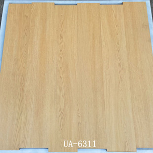 仿古木纹石塑地板灰咖色塑胶地砖LVT地板工厂批发PVC乙烯基地板胶