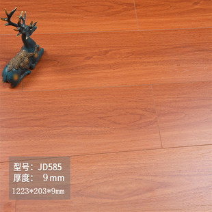 佛山批发9厘强化木地板MDF地板灰色10厘密度纤维地板12mm复合地板