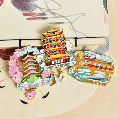 武汉金属冰箱贴景区旅游纪念品