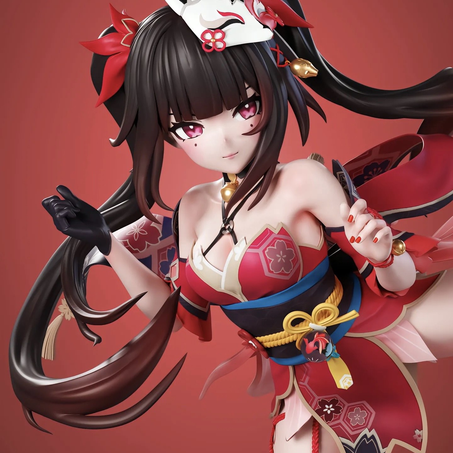 【全款】花火手办二次元美少女游戏周边摆件模型送男女朋友礼物