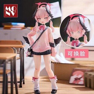蔚蓝档案下江小春辣妹手办可爱二次元校园萌妹美少女动漫摆件礼物
