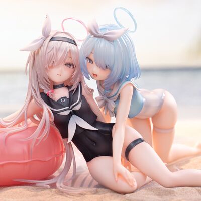 全款蔚蓝档案摆件碧蓝泳装阿罗普拉手办二次元模型机箱美少女动漫