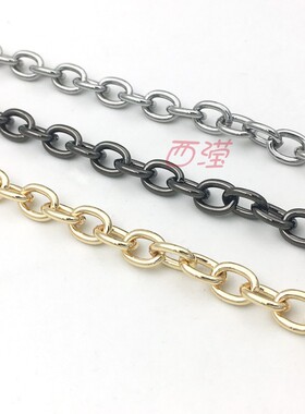 白色链条可拆卸背包带