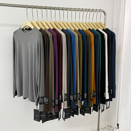 元熙春秋新款带标羊绒棉长袖上衣