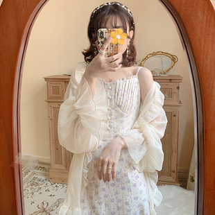 清仓捡漏品牌折扣店专柜女装 外搭冰丝薄外套雪纺上衣 防晒衣女长袖