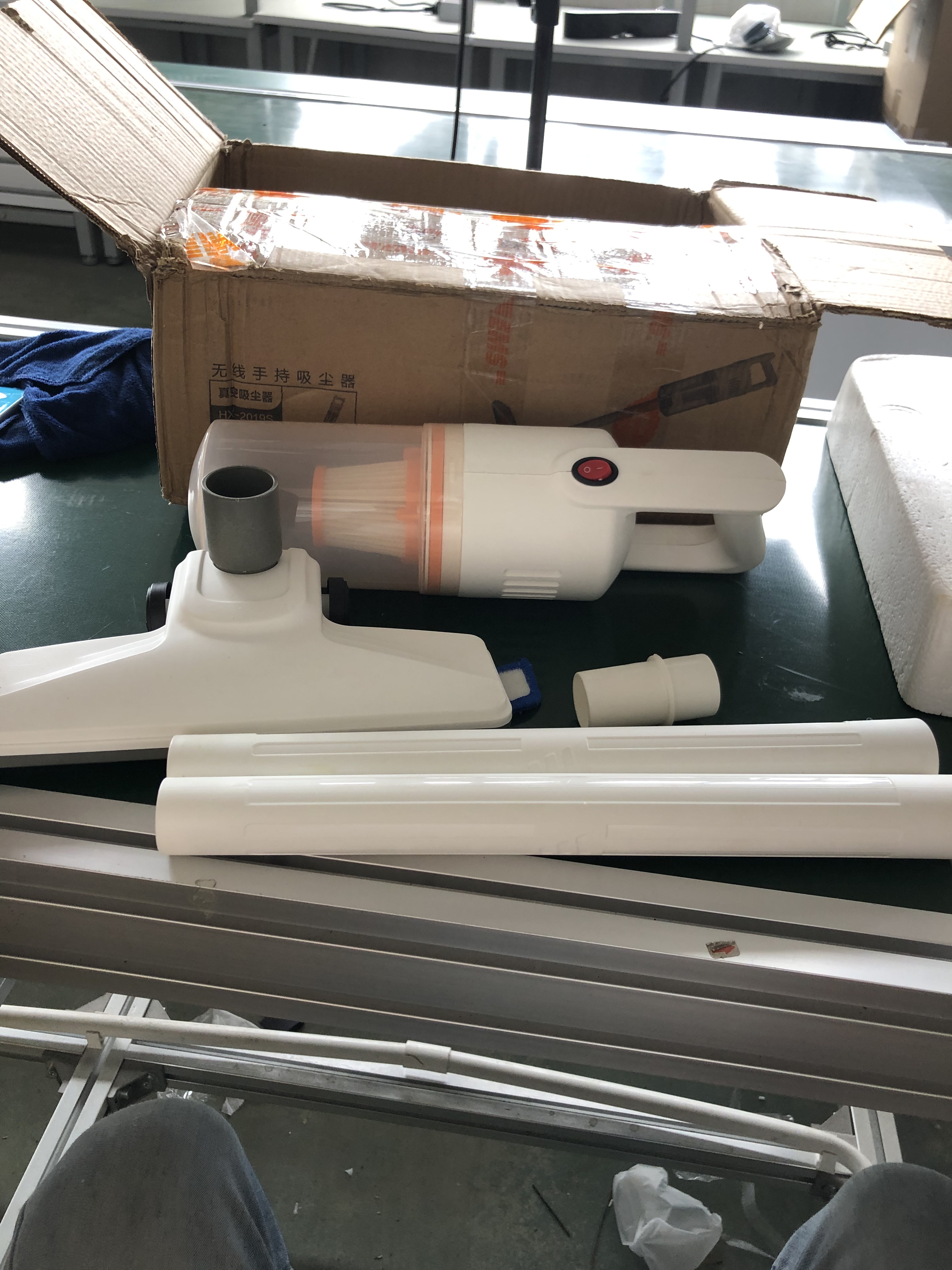 无线手持吸沉器缺配件没充电器