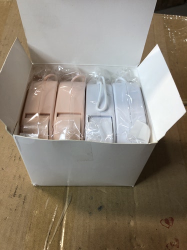 儿童发饰收纳盒旅行便携小盒子棉签化妆棉首饰盒头绳盒一盒4个