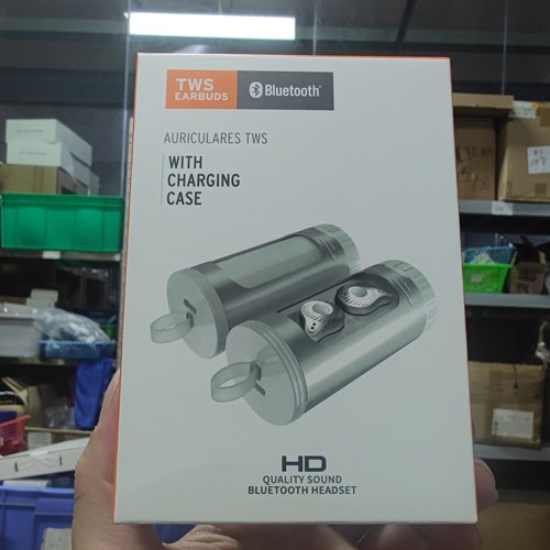 不包好坏DIY 看运气 金属圆桶耳机仓 TWS 5.3无线蓝牙耳机