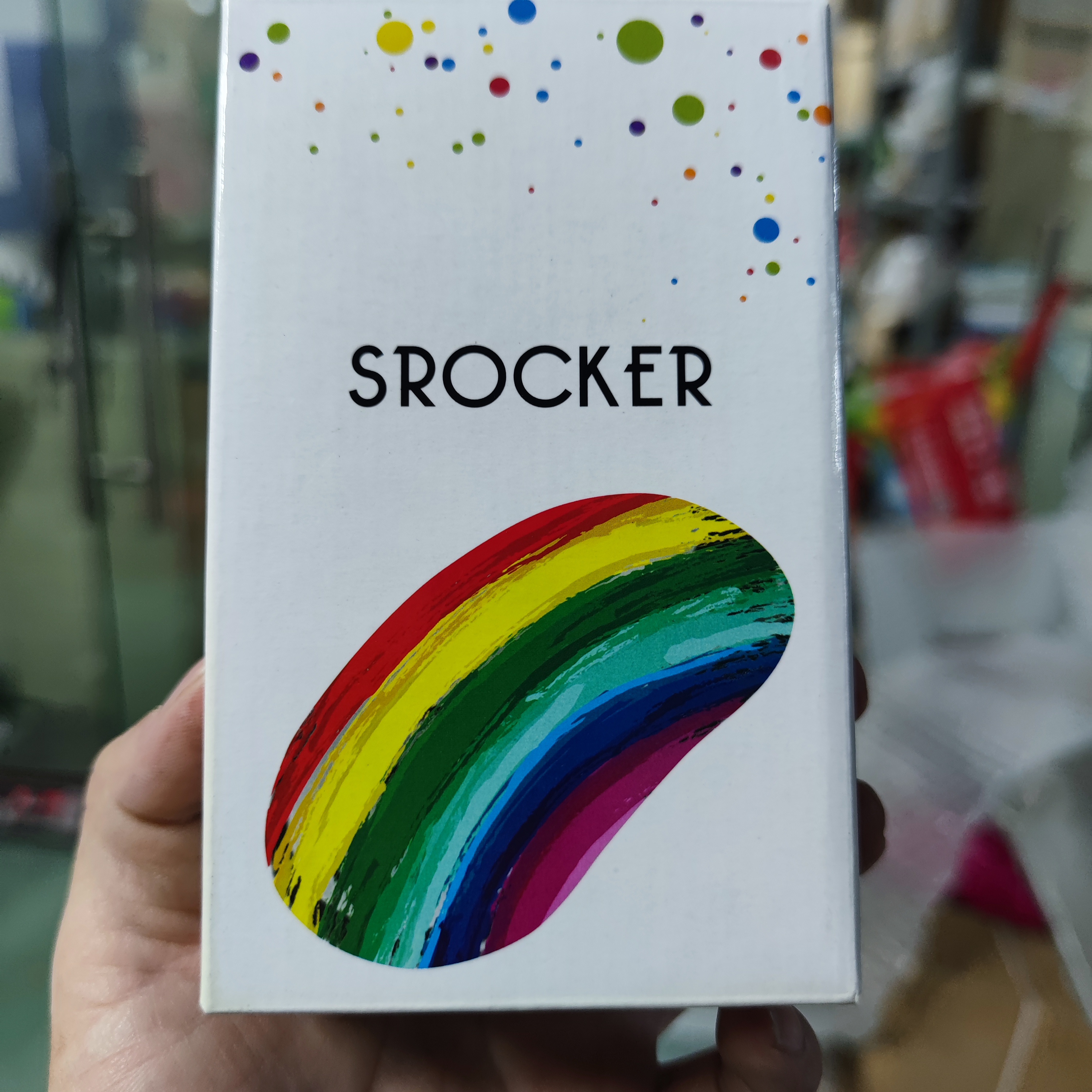 SROCKER 大品牌 无线蓝牙鼠标 流线型设计 颜色随机发