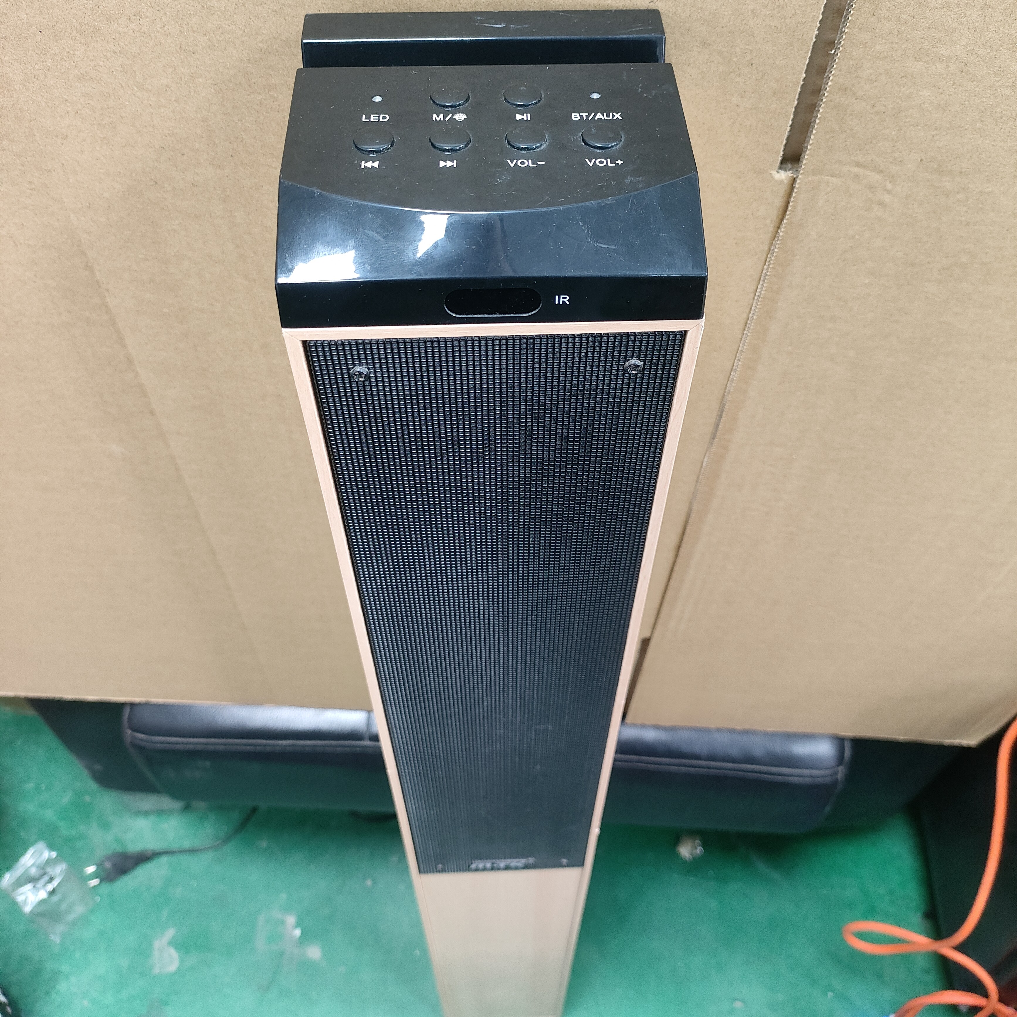 长条立柱音箱音响 放歌放的自动关机 不包好坏DIY