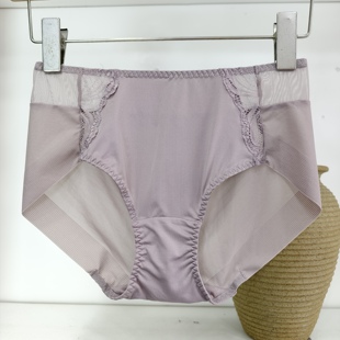 回馈SF中腰薄款26牛奶丝百搭透气柔软女内裤三角裤