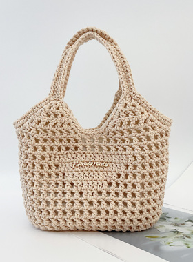 Mcroche魔织手工钩织经典手拎菜篮子diy编织材料包自制礼物送教程