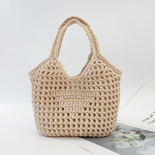 Mcroche魔织手工钩织经典手拎菜篮子diy编织材料包自制礼物送教程