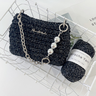 Mcroche魔织手工编织包包diy材料包超配裙子单肩手拎包自制礼物