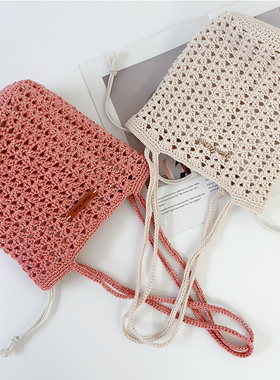 Mcroche魔织毛线手工diy编织材料包麦穗水桶单肩包解闷打发时间