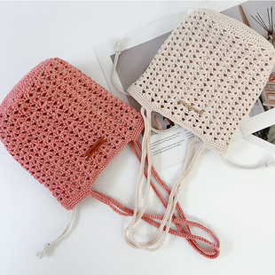 Mcroche魔织毛线手工diy编织材料包麦穗水桶单肩包解闷打发时间