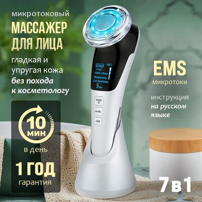 美容仪导入仪带EMS离子面