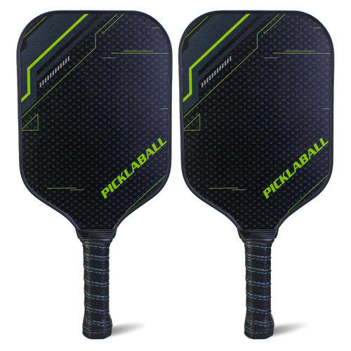 跨境Pickleball匹克球拍 T300蜂窝碳纤维板球拍 可UV彩印球拍厂家