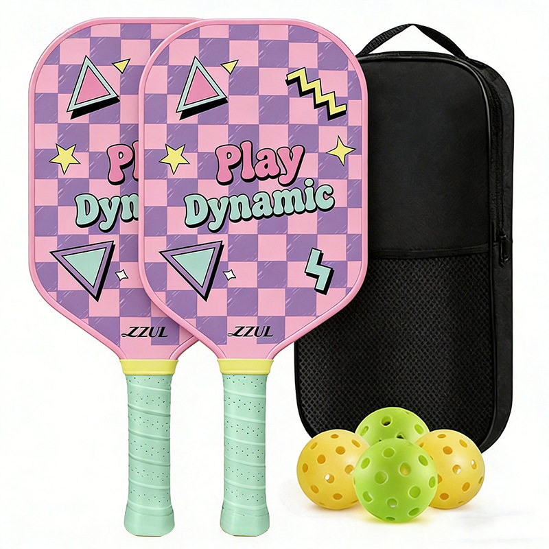 专业级进阶拍定制玻璃纤维匹克球拍套装匹克球球拍Pickleball图片