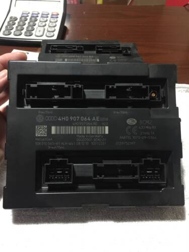 奥迪BCM2车身电脑 舒适模块J518防盗电脑 频率433MHz 4H0907064AE