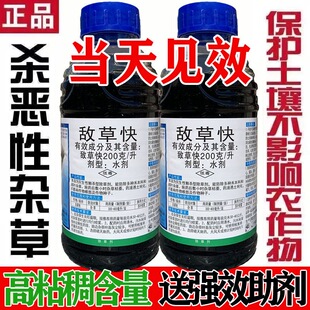 /整箱/敌草快20%高浓度果园茶园苗圃专用顽固杂草除草剂农药正品