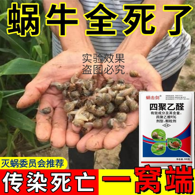 聚乙醛6%杀虫剂蜗击剑