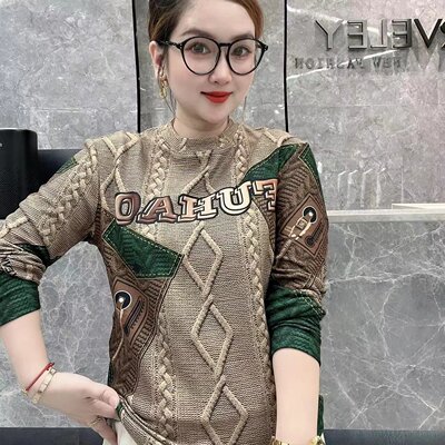 无帽圆领卫衣男秋季新款