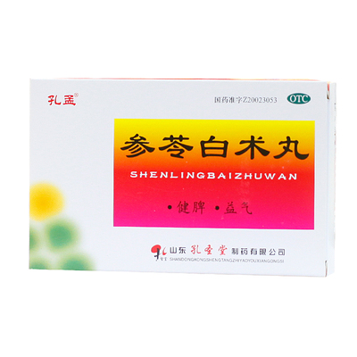 【孔孟】参苓白术丸60mg*100丸*10袋/盒
