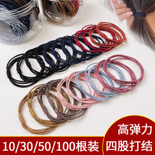 高弹力发绳韩版扎发紧致不易伤发