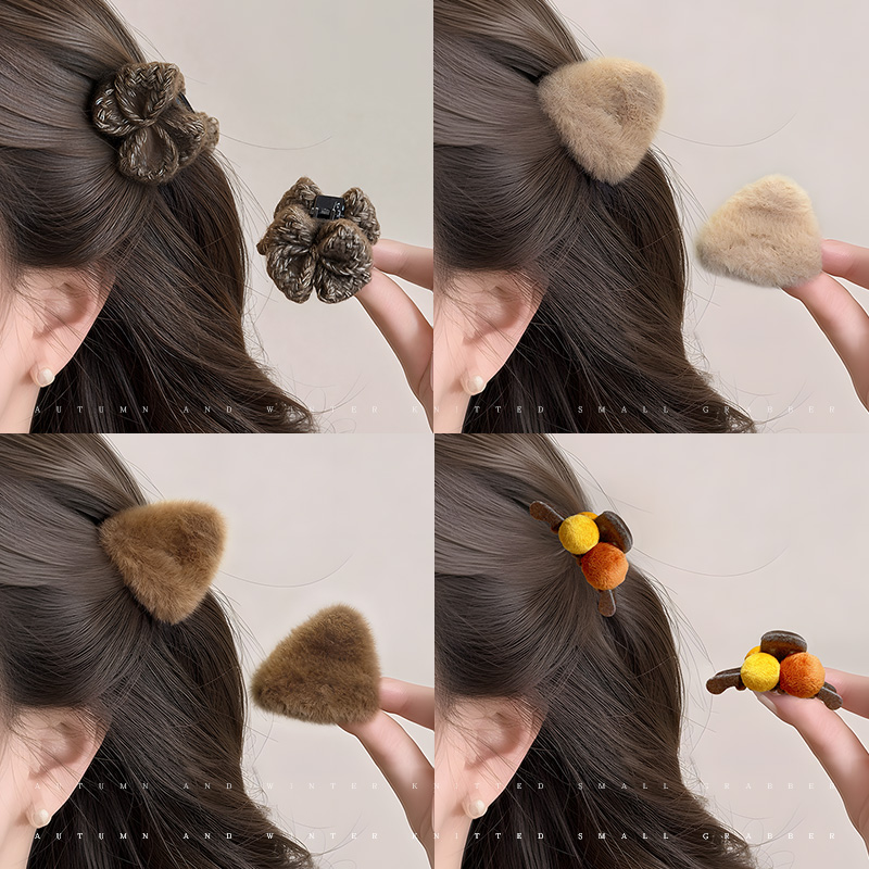 甜妹百搭刘海小抓夹显可爱神器