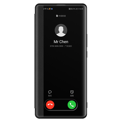 荣耀magic5素皮开窗手机壳