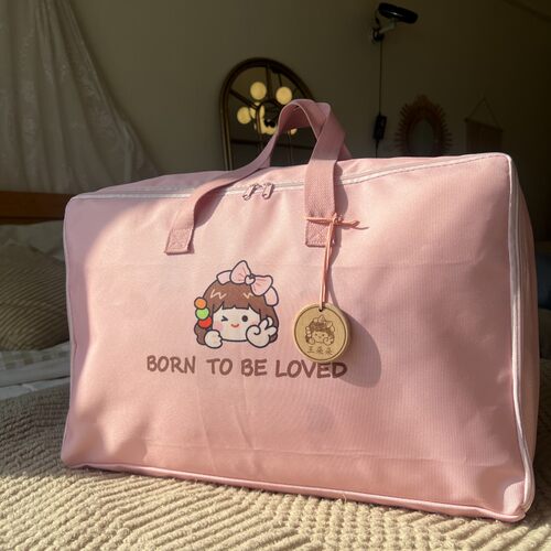 幼儿园入园学被子收纳袋装衣服的袋子学生行李手提被褥收纳包