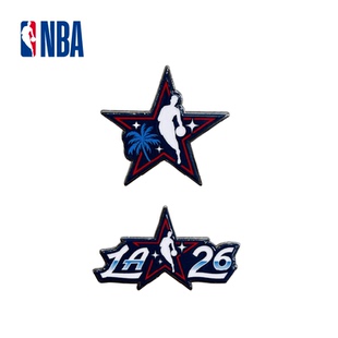 全明星合金篮球球迷收藏纪念品两枚装 Star徽章套装 All NBA2026