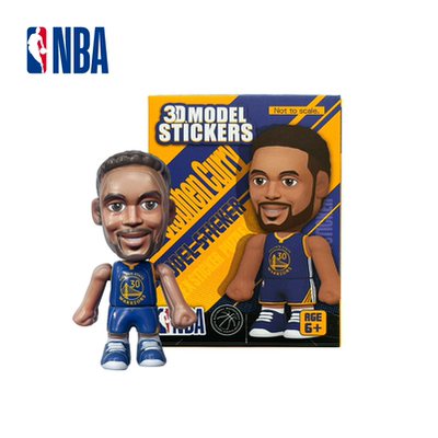 NBA球星3D立体模型贴纸
