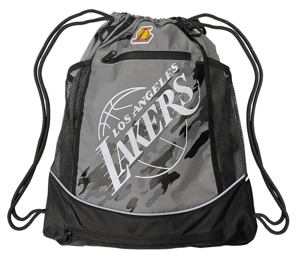 NBA正品篮球训练包篮球大容量湖人队勇士队抽绳包篮球袋含网兜